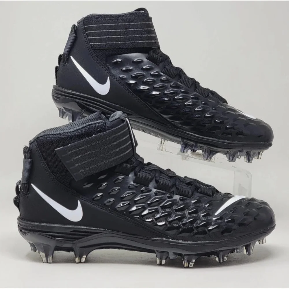 Nike Force Savage Pro 2 Football Cleats Men's Black Style AH4000-002 - Size 11.5